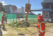 Prefeitura de Manaus realiza capinação e limpeza no Terminal de Integração 5 (T5)