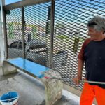 Prefeitura de Manaus moderniza estação São Jorge com novos bancos de concreto