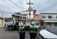 Ageman e ManausLuz avaliam QR Code em postes para agilizar atendimento de iluminação pública em Manaus