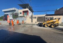 Prefeitura de Manaus intensifica operação ‘Tapa-Buracos’ no Novo Aleixo e zona Leste