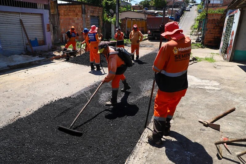Prefeitura de Manaus leva programa ‘Manaus que a Gente Cuida’ ao Jorge Teixeira e intensifica melhorias na infraestrutura da zona Leste