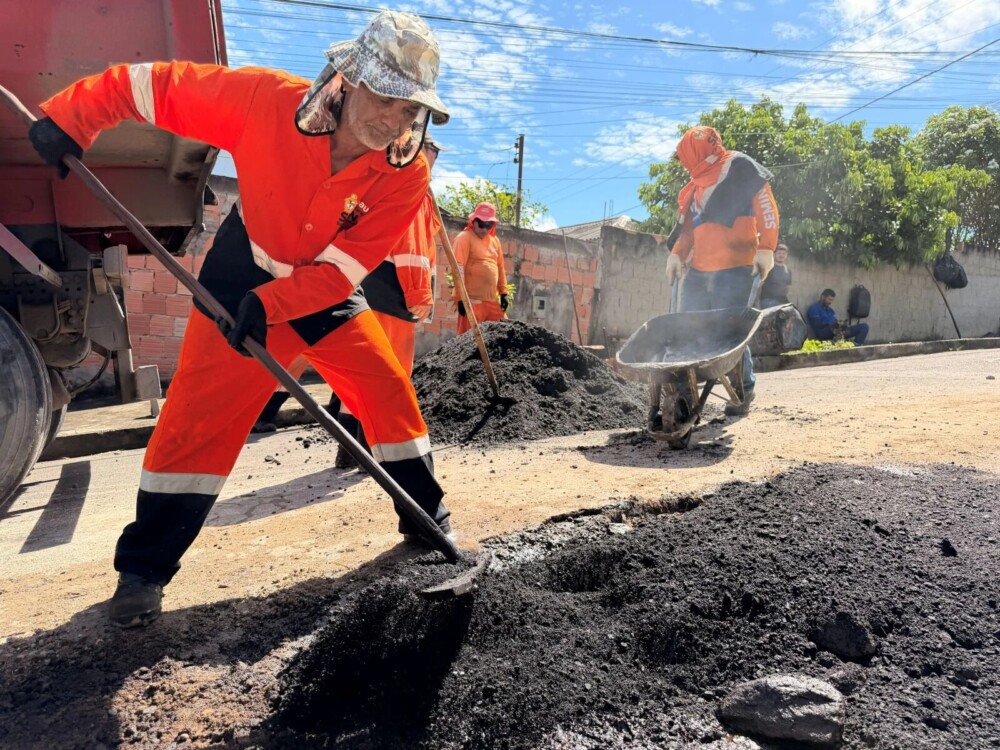 Prefeitura de Manaus avança com obras no Jorge Teixeira pelo programa 'Manaus que a Gente Cuida'