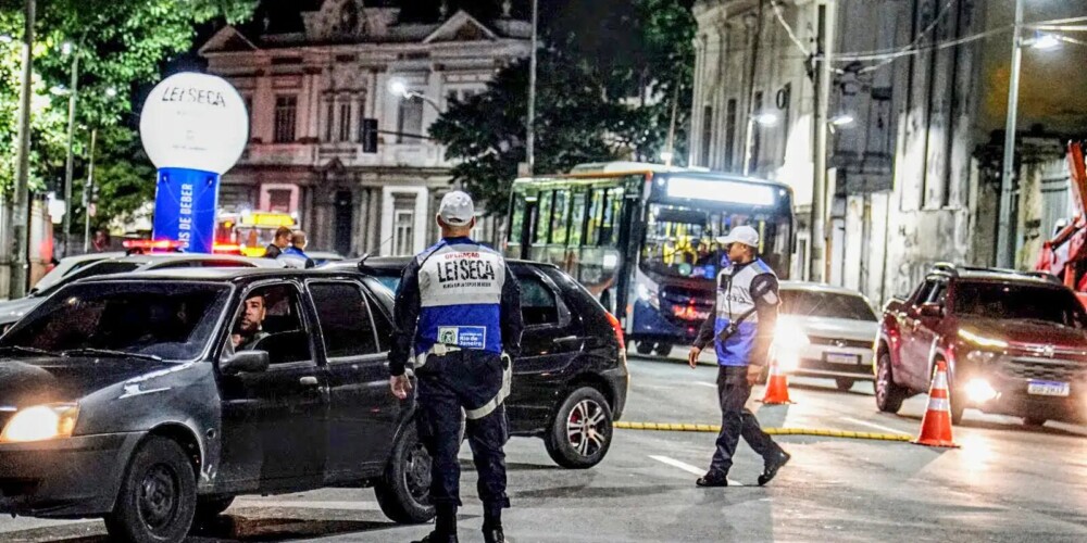 Operação Lei Seca intensifica ações educativas e de fiscalização durante jogo do Brasil no Rio de Janeiro