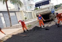 Prefeitura de Manaus avança na recuperação asfáltica do bairro Flores