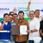 Renato Junior celebra formatura de mais de mil agentes de saúde e sanciona lei histórica para servidores da Semsa