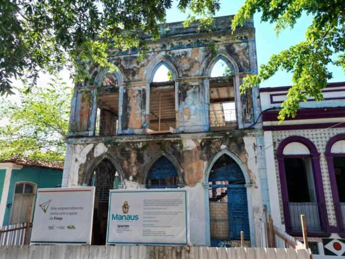 Prefeitura de Manaus inicia obras de requalificação do Casarão de São Vicente
