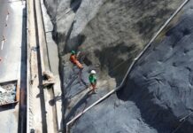 Obras de contenção na avenida Mário Ypiranga Monteiro atingem 85% em Manaus