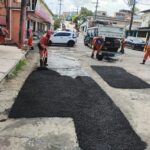 Prefeitura de Manaus intensifica recuperação asfáltica no Lírio do Vale e melhora mobilidade na zona Centro-Oeste