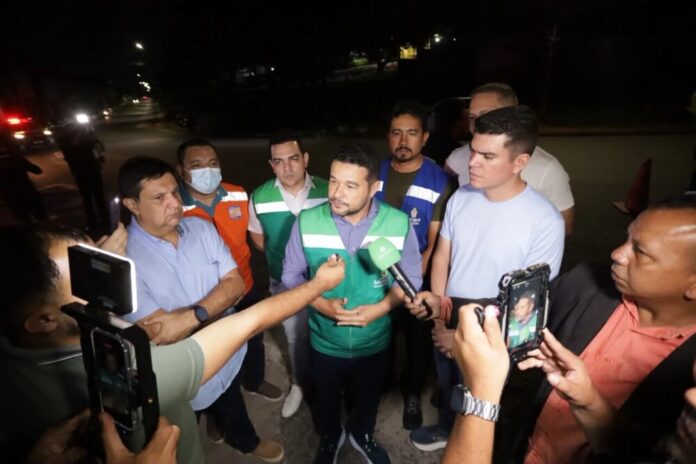 Prefeito Renato Junior decreta estado de alerta em Manaus após vazamento de gás no Distrito Industrial