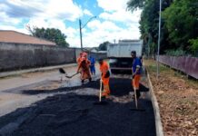 Prefeitura de Manaus avança com recuperação asfáltica no bairro Planalto