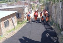 Prefeitura de Manaus pavimenta rua Mamão no Jorge Teixeira, transformando via de solo natural