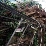 Vendaval deixa mais de 200 mil sem energia no Rio de Janeiro; 346 árvores caíram