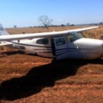 FAB intercepta avião suspeito vindo da Bolívia e dispara tiro de detenção