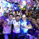Saimon Bessa e Carlinhos Bessa reúnem mais de 8 mil pessoas em grande lançamento de candidaturas em Manaus