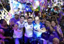 Saimon Bessa e Carlinhos Bessa reúnem mais de 8 mil pessoas em grande lançamento de candidaturas em Manaus Saimon Bessa e Carlinhos Bessa reúnem mais de 8 mil pessoas em grande lançamento de candidaturas em Manaus