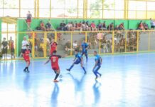 Finais de futsal dos Jogos de Integração dos Servidores da Semed reúnem centenas em Manaus