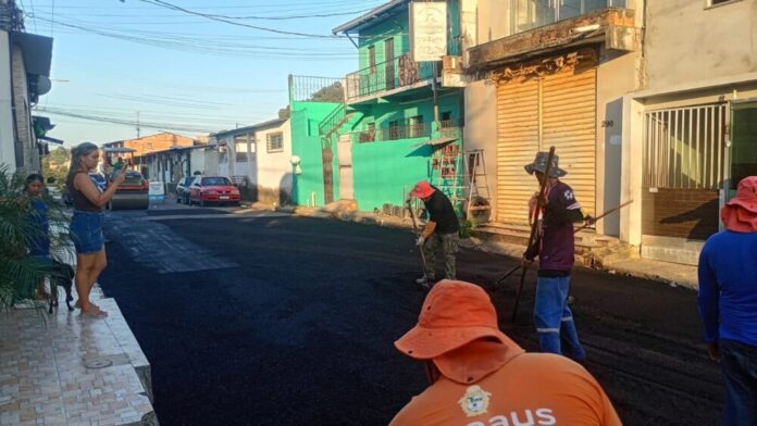 Programa “Manaus que a Gente Cuida” melhora infraestrutura na comunidade Val Paraíso, zona Leste