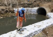 Prefeitura de Manaus reforça margens de igarapé no Alvorada com contenção em rip-rap