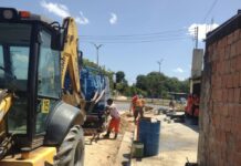 Prefeitura de Manaus implanta 450 metros de drenagem profunda para prevenir alagamentos no Nova Cidade