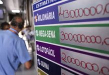 Mega-Sena acumula e prêmio principal chega a R$ 45 milhões