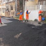 Prefeitura de Manaus recupera pavimento da rua Boa Vista no bairro São Raimundo