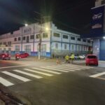 IMMU reforça sinalização viária em bairros da zona Sul de Manaus durante ação “Manaus que a Gente Cuida”