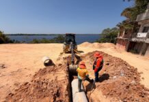 Prefeitura de Manaus implanta nova drenagem para prevenir alagamentos no Colônia Antônio Aleixo