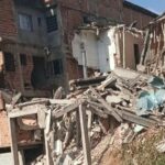 Explosão de botijão de gás interdita 13 casas no Jaraguá, zona norte de São Paulo