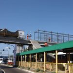 Prefeitura de Manaus atinge 70% de conclusão na reconstrução da passarela Santos Dumont