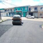 Prefeitura de Manaus recupera pavimento da rua Rosa Luxemburgo no Parque 10 de Novembro