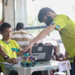 Estudantes da rede municipal de Manaus competem na fase estadual da Olimpíada Brasileira de Robótica
