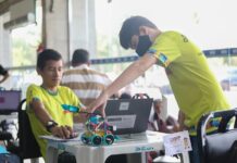 Estudantes da rede municipal de Manaus competem na fase estadual da Olimpíada Brasileira de Robótica
