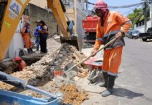 Prefeitura de Manaus avança na recuperação de galeria subterrânea no Parque 10 de Novembro
