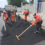 Prefeitura de Manaus finaliza recuperação asfáltica da rua Professor Marciano Armond no bairro Adrianópolis