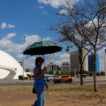 Região Sul em alerta para temporais e granizo; demais regiões do Brasil registram calor intenso