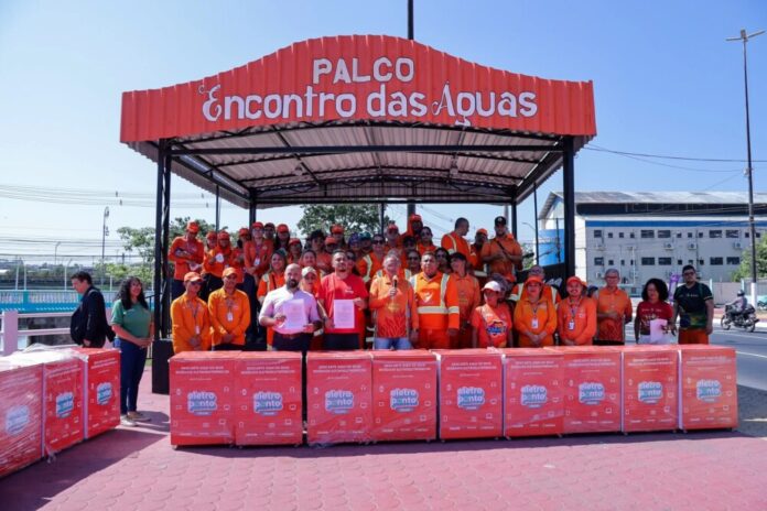 Manaus instala 62 coletores de lixo eletrônico e amplia coleta seletiva com parceria tecnológica