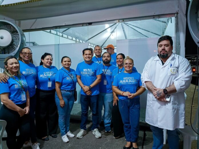 Prefeitura de Manaus reforça atendimento médico durante festival #SouManaus Passo a Paço 2026