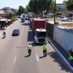 Operação ‘Carga Pesada’ fiscaliza caminhões na Zona Sul de Manaus com 233 abordagens