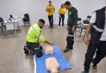 Samu capacita servidores do IMMU em primeiros socorros como parte do “Setembro Amarelo”