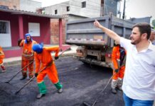 Prefeito Renato Junior acelera 48 frentes de obras em Manaus durante o verão