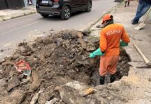 Prefeitura de Manaus: Drenagem e segurança reforçadas no bairro Dom Pedro
