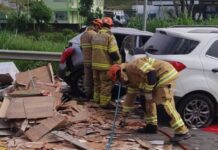 Acidente na BR-393, em Barra do Piraí (RJ), deixa cinco mortos e nove feridos